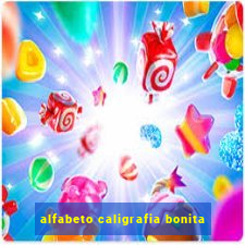 alfabeto caligrafia bonita